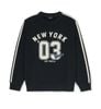 Áo Sweat MLB Sportive Varsity Over Fit Track Sweatshirts NEW YORK YANKEES 3AMTV1044-50BKS