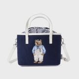  Túi Tote WHOAU  Steve Canvas Tote Bag WHBGF2212A Màu Xanh Navy 