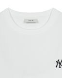  Áo Phông MLB Basic Heavy Weight Over Fit T Shirts NEW YORK YANKEES 3ATSB0253-50WHS Màu Trắng 