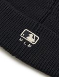  Mũ Len MLB Candy Mid Beanie NEW YORK YANKEES 3ABNBM146 Màu Trắng Chữ B / Đen Logo NY 