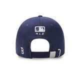  Mũ Lưỡi Trai MLB Street Varsity Vintage Unstructured Ball Cap BOSTON REDSOX Màu Nâu Phối Navy 3ACPV125N-43CAL 