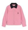 Áo Khoác MLB Basic Collar Work Jacket BOSTON REDSOX 3AJPB0351-43PKP Màu Hồng