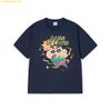 Áo Phông ADLV Crayon Shinchan Action Kamen Shinchan Short Sleeve T-Shirt Màu Navy