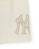  Quần Short MLB Classic MONOGRAM Big Lux 9" Shorts NEW YORK YANKEES 3ASPM0253-50CRS Trắng 