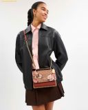  Túi Xách Coach Klare Crossbody Bag In Signature Canvas With Rose Print 