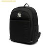 Balo MLB NY Veteran School Bag Chữ NY Phát Sáng Màu Đen 7ABK0053N-50BKS