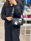  Túi đeo chéo Karl Lagerfeld Paris Maybelle Camera Crossbody LH4ES9BJ - Đen 