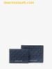 Ví Nam Michael Kors MK Cooper Billfold Logo Wallet - Màu Xanh Navy