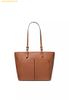 Túi Tote Michael Kors MK Jet Set Medium Tote Bag Màu Nâu