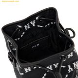  Túi Đeo Chéo MLB Dia Monogram Jacquard Mini Bucket Bag New York Yankees Black 3ABMS022N-50BKS 