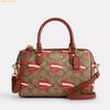Túi Trống Coach X Tom Wesselmann Rowan Satchel Bag In Signature Canvas CQ033