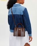  Túi Xách Coach Andrea Carryall Bag In Signature Jacquard CT766 