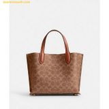  Túi Tote Coach Willow Tote 24 In Signature Canvas C8562 