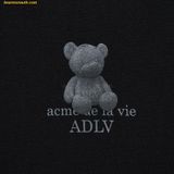  Áo Phông ADLV Fuzzy Bear Màu Đen 