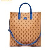  Túi Tote MLB Monotive Coated Boston Red Sox 3AORM053N-43SAS - Nâu 