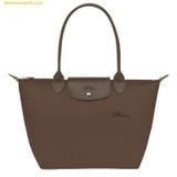  Túi Xách LongChamp Le Pliage Green M Tote Bag Terra - Recycled Canvas 