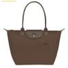 Túi Xách LongChamp Le Pliage Green M Tote Bag Terra - Recycled Canvas