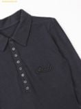  Áo Polo Tay Dài Bad Blood Beyond Soft Polo Long Sleeve - Charcoal w-tee24-091 Màu Xám 