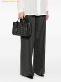  Túi Tote Michael Kors MK Small Gigi Tote Bag Màu Đen Logo 