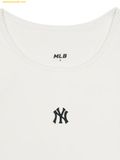  Áo Crop Ba Lỗ MLB Women's Basic Small Logo Golji Crop Top New York Yankees 3FTKB0253-50IVS - Màu Trắng 