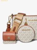  Túi đeo chéo Michael Kors MK Jet Set Logo Crossbody Bag with Case for Apple Airpods Pro® 