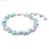  Vòng Đeo Tay Swarovski Gema bracelet - 5666018 - màu xanh lam 