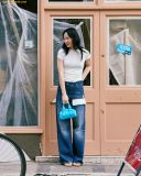  Túi Đeo Chéo Find Kapoor Lottie Bag 20 - Turquise Màu Xanh 
