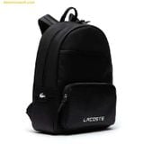  Balo Lacoste Men's Petit Piqué Backpack Đen 