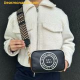  Túi Đeo Chéo Marc Jacobs Zip Clutch Bags & Handbags for Women - Đen Nâu 