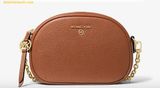  Túi Đeo Chéo Michael Kors Jet Set Convertible Small Pebbled Leather Camera Bag 