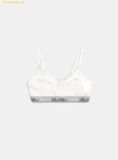  Áo Bra Bad Blood Classic Logo Triangle Bralette White w-bra25-001 Màu Trắng 