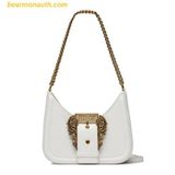  Túi Đeo Vai Versace Jeans Couture Women's Bag With Logo Màu Trắng 