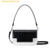 Túi Đeo Vai Find Kapoor Lia Bag 19 Crinkled White Black - SKU TDB19CW
