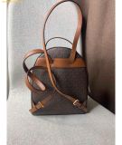 Balo Michael Kors MK Sheila Medium Logo Backpack - Nâu 