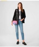  Túi Đeo Chéo Karl Lagerfeld Paris Maybelle Camera Crossbody LH5EU9BJ - Tím Dạ Quang 