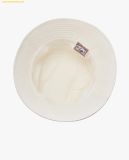  Mũ bucket MLB unisex thời trang Classic Monogram 3AHTM124N Màu Trắng 
