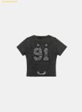  Áo Bad Blood Rusty Denim Muscle T-Shirt Black - w-tee25-013 