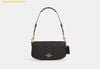 Túi Đeo Vai Coach Andrea Small Shoulder Bag In Signature Canvas CV973 Màu Nâu Logo Size 24
