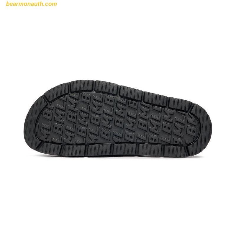 Dép MLB Chunky Bouncer Two Strap New York Yankees Black
