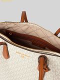  Túi Tote Michael Kors MK Marilyn Medium Tote Bag Màu trắng Logo 