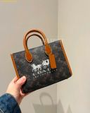  Túi Đeo Vai Coach Tote Mini Ace Tote Bag 17 With Horse And Carriage Print CT890 