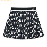  Chân Váy MLB Pickleball New York Yankees 3FSKM0133-50BKS - Đen logo 