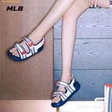  Giày Sandal MLB Chunky Sandals Resort Boston Red Sox 3ASDSD223-43NYL - Xanh Navy 