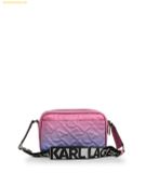  Túi Đeo Chéo Karl Lagerfeld Paris Maybelle Camera Crossbody LH5EU9BJ - Tím Dạ Quang 