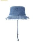  Mũ Bucket MLB Color Denim Safari Bucket Hat New York Yankees 3AHTD025N-50BLL Màu Xanh 