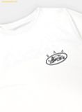  Áo Croptop Bad Blood Mystic 1/2 Print T-Shirt Slim Fit - White w-tee25-028 - Màu Trắng 