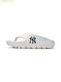  Dép MLB Skipper Flip Flop New York Yankees 3ALPS0253-50WHS Trắng 