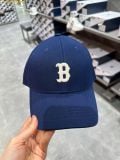  Mũ Lưỡi Trai MLB Hard Top Baseball Cap Boston Red Sox NAVY - 3acpb094n 