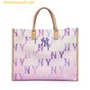 Túi Tote MLB Gradient Monogram Canvas Tote New York Yankees 3AORL0233-50VOS - Tím