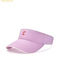  Mũ Nửa Đầu MLB Nano Logo Sun Cap Cleveland Guardians 3ASCB0153-45PPL - Hồng 